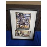 FRAMED 2004 PITTSBURGH STEELERS PHOTO FILE