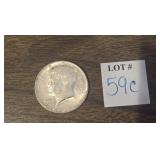 1964 KENNEDY HALF DOLLAR