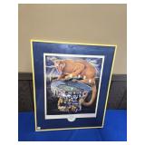 SIGNED "PANTHER PRIDE" BY JIM PROKELL LITHO
