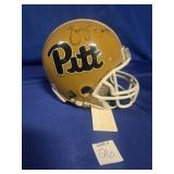 SIGNED HUGH GREENE #99 PITT PANTHERS MINI HELMET