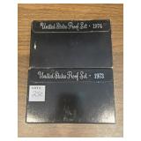 1973 & 1974 UNITED STATES PROOF SETS