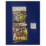 AFC PLAYOFF GAME 1 PITTSBURGH STEELERS TICKET STUB