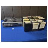 GENERAL ELECTRIC AM/FM CASSETTE PLAYER & 8 TRACKS