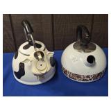 (2) TEA KETTLES: M. KAMENSTEIN, INC & BROWN DESIGN