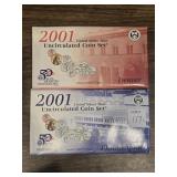 2001 UNITED STAES MINT UNCIRCULATED COIN SET