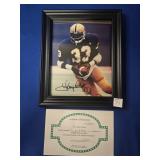 SIGNED TONY DORSETT PITT PANTHERS PICTURE
