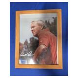 FRAMED AND SIGNED ARNOLD PALMER 8 X 10 PHOTO