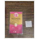 BENCHMARK .999 FINE GOLD 1/4 GRAIN BAR