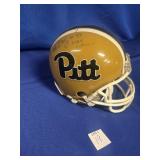 SIGNED MARK MAY #73 PITT PANTHERS MINI HELMET