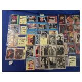 ASSORTED TRADING CARDS: ELVIS, KISS, MOONRAKER,