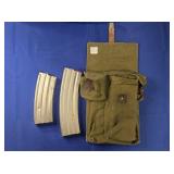 RUGER MINI 14 CLIPS WITH CANVAS CARRYING CASE