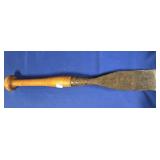 LARGE TIMBER FRAMING STICK (MARKED-BODE?)