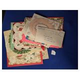 VINTAGE (USED) CARDS: CHRISTMAS, VALENTINES, ETC.