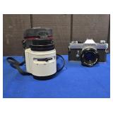 CANON TLB W/ 50MM LENS & CANON AUTO FOCUS ZOOM