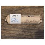 (FULL ROLL) BUFFALO NICKELS (VARIOUS YEARS)