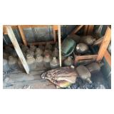 Miscellaneous glass jugs, and jars lot