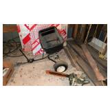 Lawn, fertilizer seed spreader, craftsman chainsaw