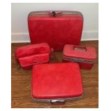 Samsonite three-piece luggage set