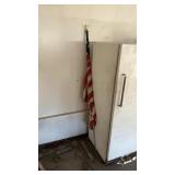 US flag on Pole