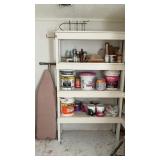 Contents for shelf and ironing board