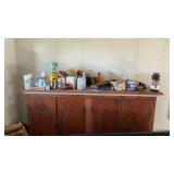 Miscellaneous paint, stains and screws lot