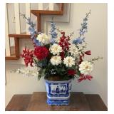 Miscellaneous flower with vase decor