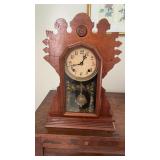 Wood clock