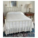 Metal frame full size bed