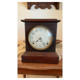 Seth Thomas wooden display clock