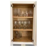 Miscellaneous glass stemware lot