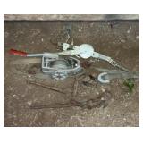 Come alongs and Boomer lot