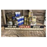 Mobile oil, Atlas hose rack lot