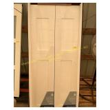 JELD-WEN 36x80in Interior Double Door, White
