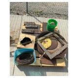 Tools of wire, steel plates