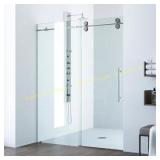 Elan 56-60 x 74 Frameless Sliding Shower Door