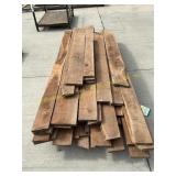 Pallet of 1 in walnut lumber ( air dried 40 years)