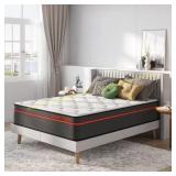 Sweetnight 14 in. King Memory Foam Hybrid Mattress
