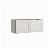 Hampton Bay 30x12x12 Wall Kitchen Cabinet, White