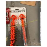Orange Screw Ground Anchor & Ace Scraper