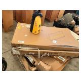 Headboards, pressure washer, shower base