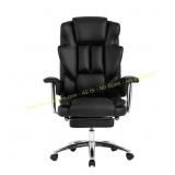 No Brand Leather Reclining Ergonomic Office Chair
