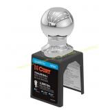 CURT 3500lb 2in. Hitch Ball & Stanley tape measure