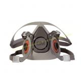 3M Half Face Respirator 6000 Gray M 1 pc