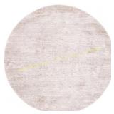SAFAVIEH 10x10ft. Ivory/Beige Striped Round Rug