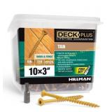HILLMAN No. 10 x 3" Tan Star Deck Screws 310pk