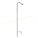 Living Accents Black Steel 48 in. Plant Hook