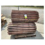 3 rolls corn crib fence