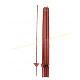 8ct SMV Electric-Powered Electric Fence Post Red