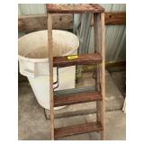 4 ft antique ladder