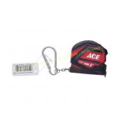 6ct Ace 6 ft. L X 1/2 in. W Tape Measure